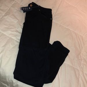 Super Dark Wash AEO Skinny Jeans